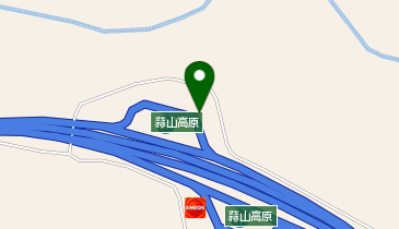 [EV]西日本高速道路(株) NEXCO西日本 米子自動車道 蒜山高原SA (上り)の地図画像