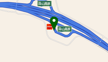 [EV]西日本高速道路(株) NEXCO西日本 米子自動車道 蒜山高原SA (下り)の地図画像