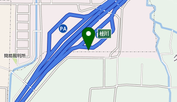 [EV]西日本高速道路(株) NEXCO西日本 名神高速道路 桂川PA (下り)の地図画像