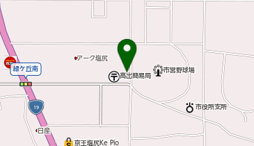[EV](株)塩尻電気工業 の地図画像