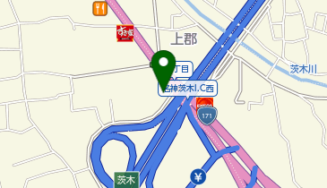 [EV]大阪トヨペット(株) 名神茨木店 (旧ネッツ中央)の地図画像