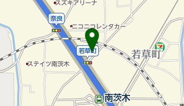[EV]大阪トヨペット(株) 中環南茨木店 (旧ネッツ中央)の地図画像