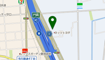 [EV]大阪トヨペット(株) 中環門真店 (旧ネッツ中央)の地図画像