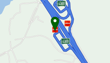 [EV]西日本高速道路(株) NEXCO西日本 大分自動車道 山田SA (上り)の地図画像