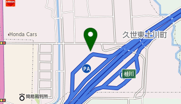 [EV]西日本高速道路(株) NEXCO西日本 名神高速道路 桂川PA (上り)の地図画像