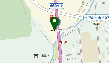 [EV]AGHトヨタ札幌(株) ジョイック藻岩 (カローラ札幌)の地図画像