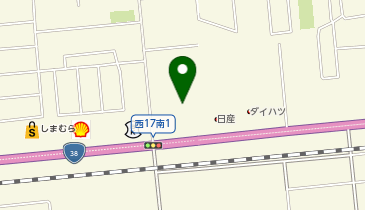 [EV]十勝三菱自動車販売(株) 十勝本店の地図画像