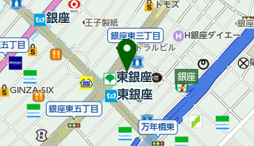 [EV]日本パーキング(株) NPC24H銀座歌舞伎座駐車場の地図画像