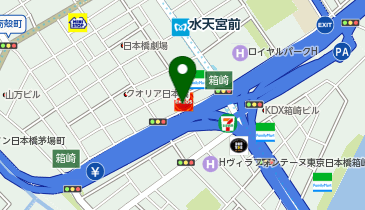 [EV]日進レンタカー(株) 箱崎営業所の地図画像