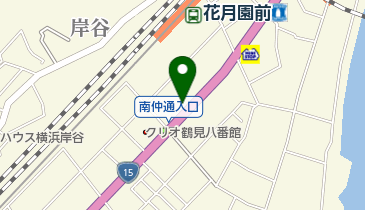 [EV]日進レンタカー(株) 生麦営業所の地図画像