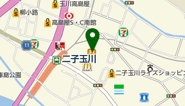 [EV]東京急行電鉄(株) 二子玉川ライズショッピングセンター (P1)の地図画像