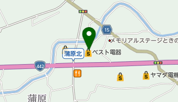 [EV]ベスト電器 New八女店の地図画像