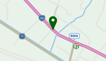 [EV](有)江上自動車 の地図画像