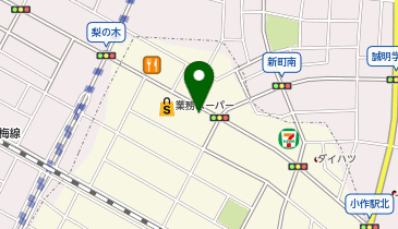 [EV]パーク24(株) 若草薬局駐車場の地図画像