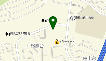 [EV]東松山市 高坂丘陵市民活動センターの地図画像