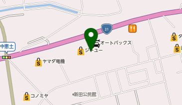 [EV](株)アイエー オートバックス可児店の地図画像