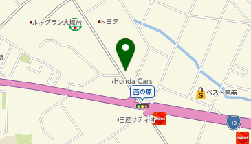 [EV]宮崎トヨペット(株) 大塚店の地図画像