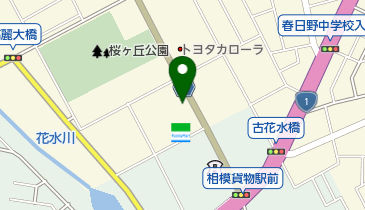 [EV]ウエインズトヨタ神奈川(株) 平塚桜ヶ丘店 (ネッツ神奈川)の地図画像