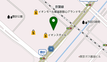 [EV]イオンモール幕張新都心 (グランドモール立体P 1階)の地図画像