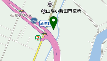[EV]ネッツトヨタ山口(株) 小野田店の地図画像