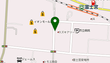 [EV](株)渡邉自動車商会 スズキアリーナ富士宮・ロータス渡邉の地図画像