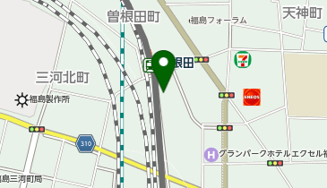 [EV]ダイユーエイトMAXふくしま (立体P 7階)の地図画像