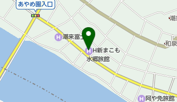 [EV](有)カネックス ホテル新まこもの地図画像