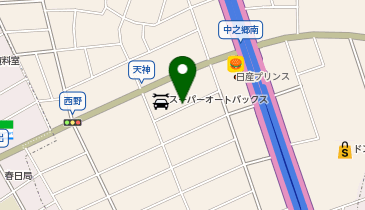 [EV](株)カーショップユタカ スーパーオートバックスルート22北ナゴヤの地図画像