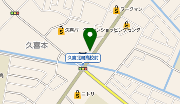 [EV](株)ユーエイ スーパーオートバックスKUKIの地図画像