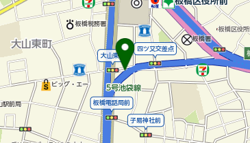 [EV](公財)東京都道路整備保全公社 東京都板橋四ツ又駐車場の地図画像