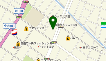 [EV](株)日本駐車場サービス ラッキーパーキング北浜田町の地図画像