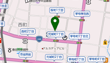 [EV]豊田信用金庫 本店 (来客用駐車場)の地図画像
