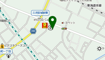 [EV]豊田信用金庫 三河安城支店の地図画像