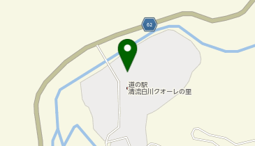 [EV]白川町 道の駅 清流白川クオーレの里の地図画像