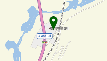 [EV]白川町 道の駅 美濃白川ピアチェーレの地図画像