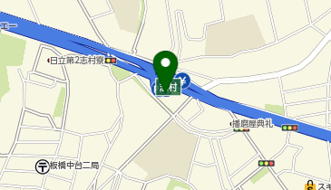 [EV]首都高速道路サービス(株) 高速5号池袋線 志村PA (上り)の地図画像