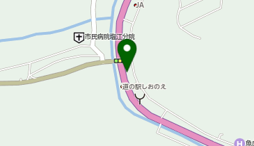 [EV]高松市 道の駅 しおのえ (バスターミナル内)の地図画像