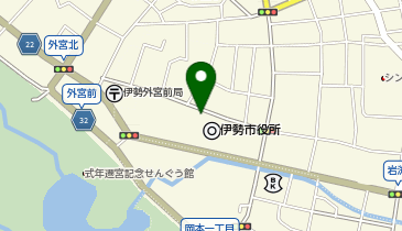 [EV]伊勢市役所 本館エネルギー棟の地図画像