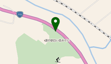 [EV]小国町 道の駅 白い森おぐにの地図画像