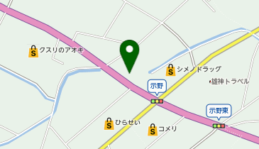 [EV]砺波市・庄川開発(株) 道の駅 庄川の地図画像