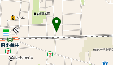 [EV](公財)東京都道路整備保全公社 東小金井駅東第一駐車場の地図画像