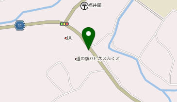 [EV]萩市 道の駅 ハピネスふくえの地図画像