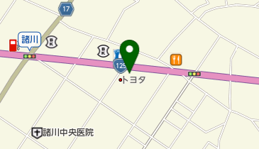 [EV]茨城トヨタ自動車(株) 古河東店の地図画像