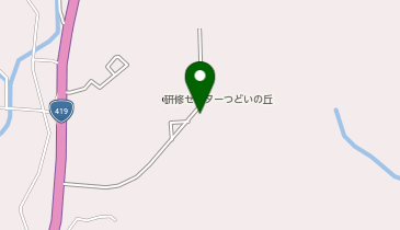 [EV]全トヨタ労働組合連合会 研修センターつどいの丘の地図画像