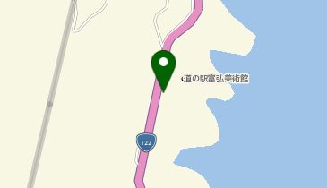 [EV]みどり市 道の駅 富弘美術館の地図画像