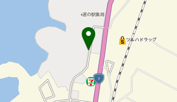 [EV]にかほ市 道の駅 象潟(きさかた) ねむの丘の地図画像