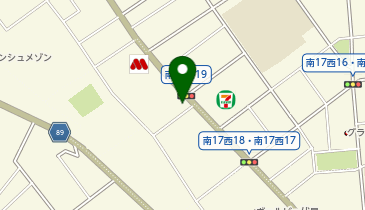 [EV]札幌日産自動車(株) くるまるく伏見の地図画像