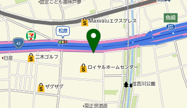 [EV]ロイヤルホームセンター東灘魚崎店の地図画像