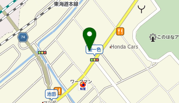 [EV]ネッツトヨタ静浜(株) 池田東店の地図画像