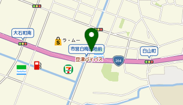 [EV]ファミリーマート久留米梅満店の地図画像